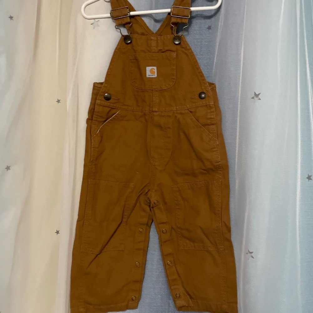 Carhartt Brown Kids Overalls